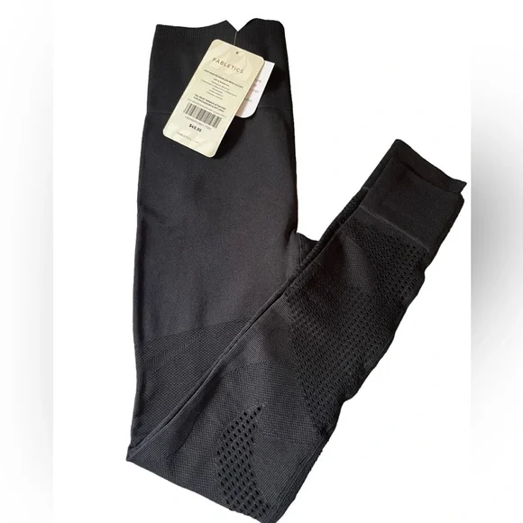 NWT Fabletics High -Waisted Seamless Mesh Leggings Size XS - Picture 5 of 8